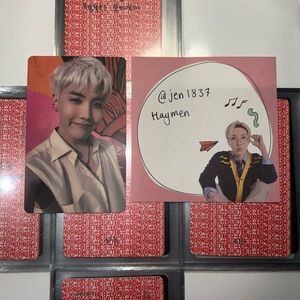 Official J hope lucky draw Photocard